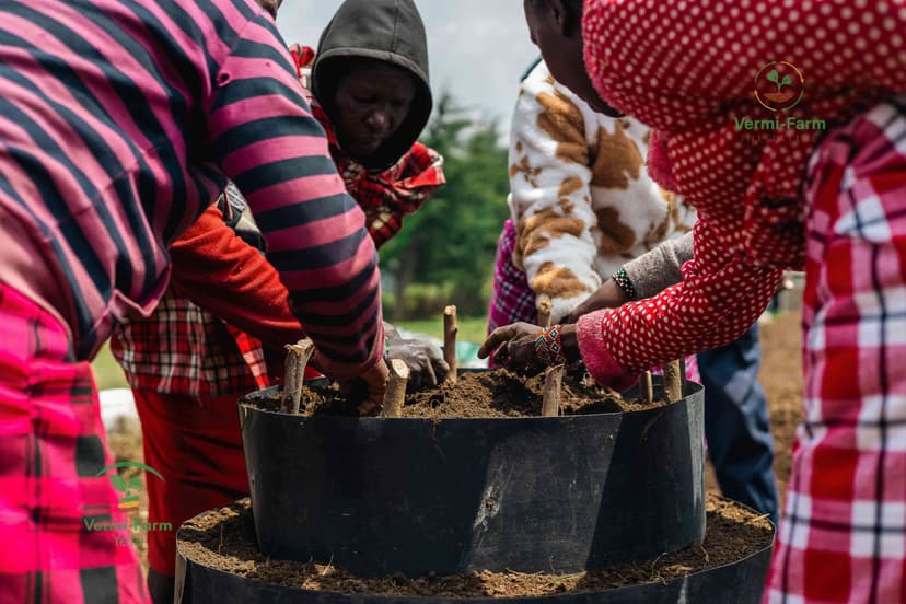 Vari Farm Vermi-Farm Initiative - Empowering Smallholder Farmers
